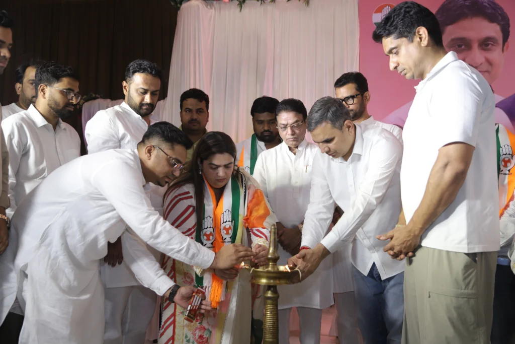 भारतीय युवक काँग्रेसचे अध्यक्ष मा. उदय भानू चिब यांच्या प्रमुख उपस्थितीत मीरा भाईंदर येथे “युवा मिलाप २०२६” कार्यक्रम उत्साहात आणि मोठ्या प्रतिसादात संपन्न झाला